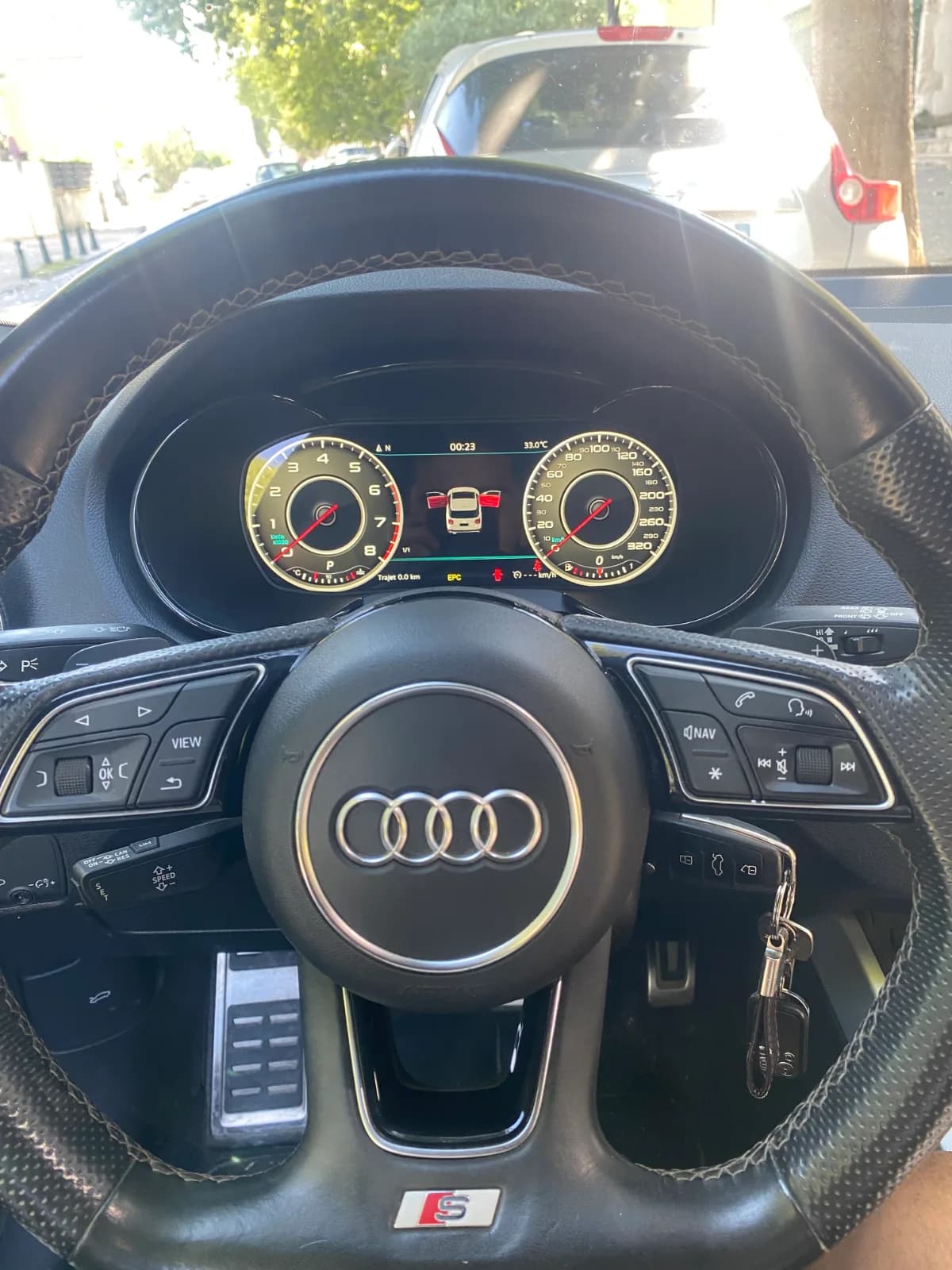 Compteur digital (Virtual Cockpit) — Audi Q2 2013-2022