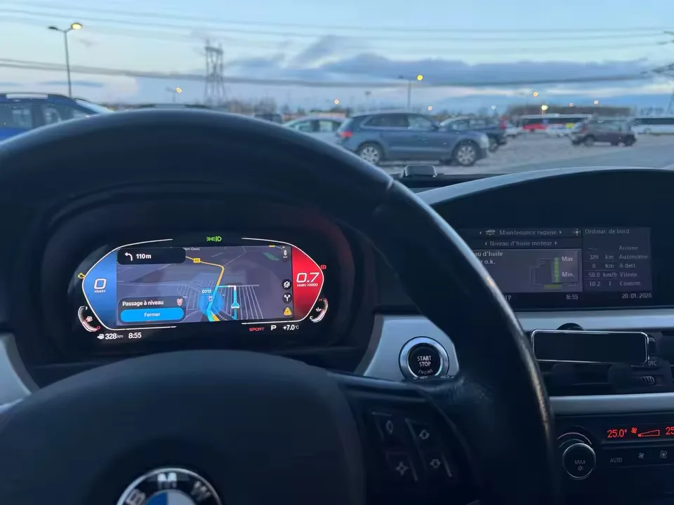 Compteur digital (Virtual Cockpit) — BMW Série 3 2005-2012