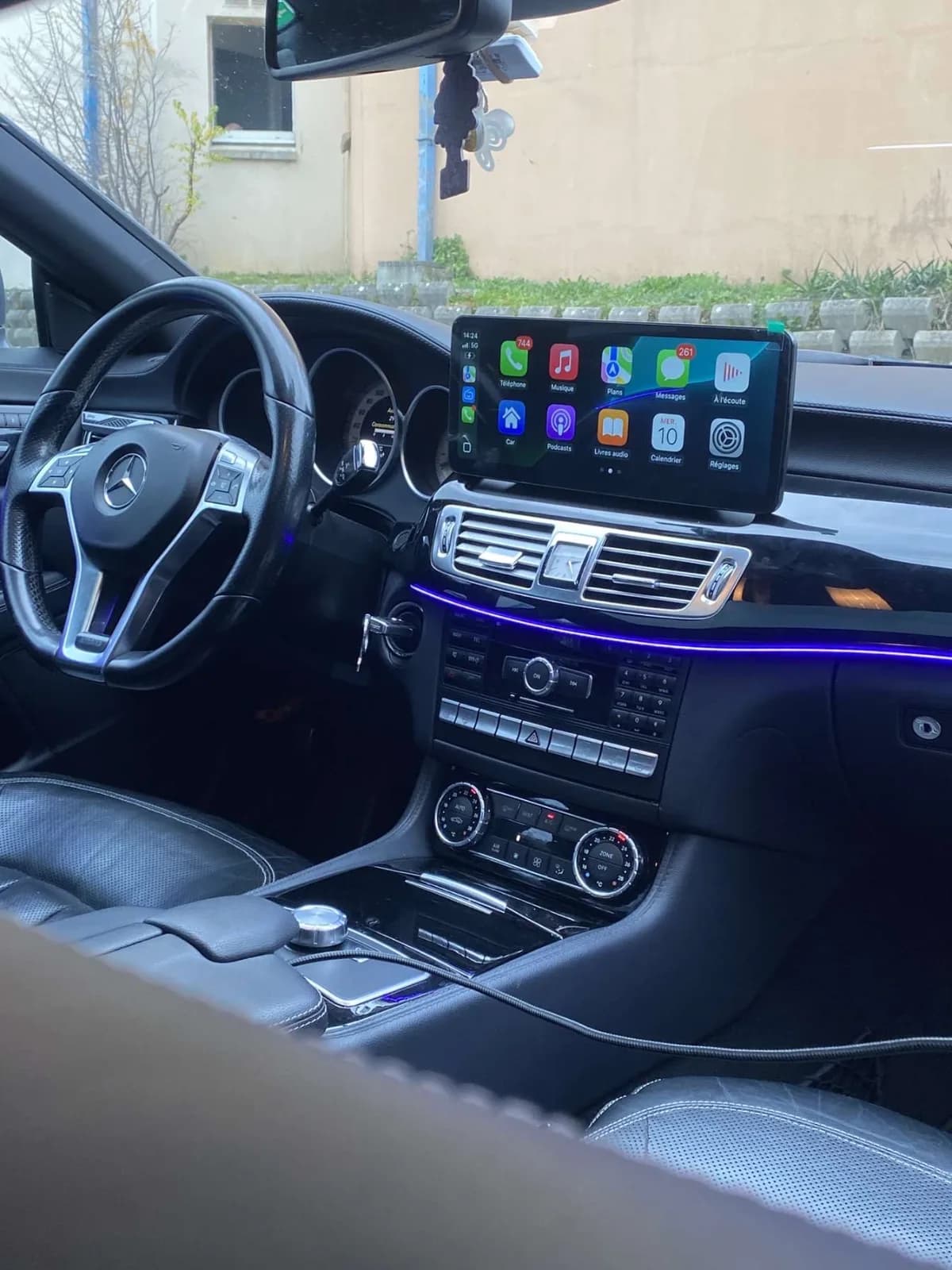 Écran CarPlay 12,3″ — Mercedes CLS 2010-2018